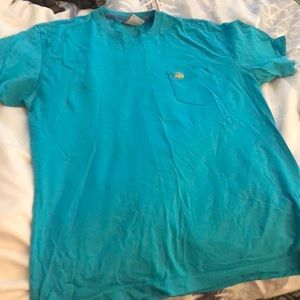 Medium Turquoise Brooks Brothers shirt with pocket